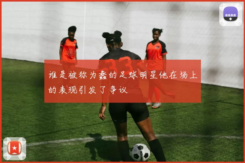 谁是被称为蠢的足球明星他在场上的表现引发了争议