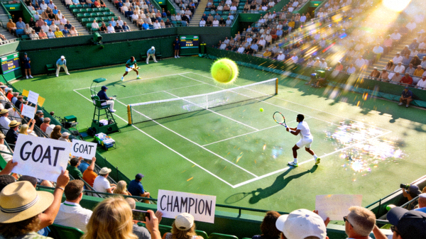 网球大满贯比赛现场